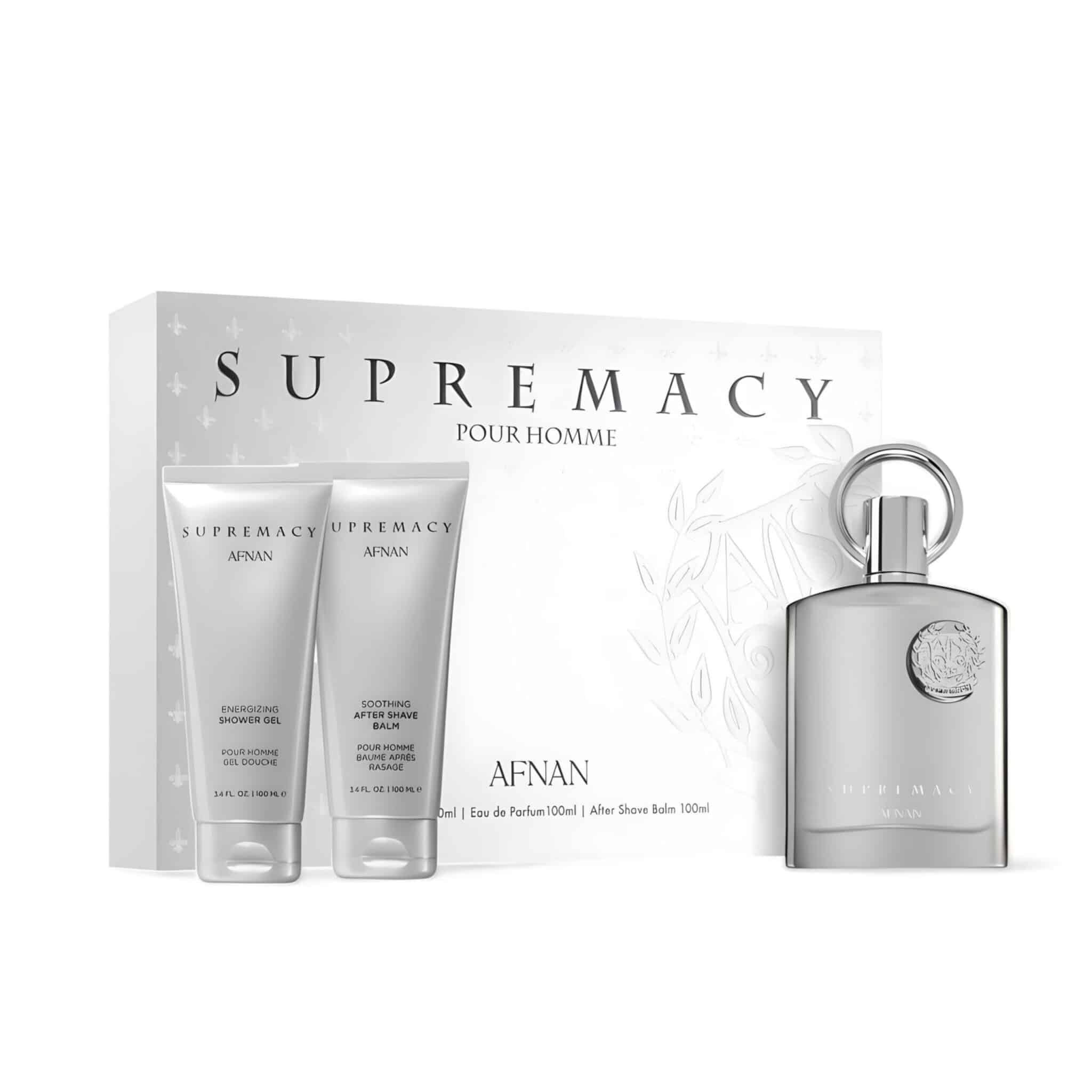 Supremacy Silver 100ml Gift Set by Afnan | Soghaat