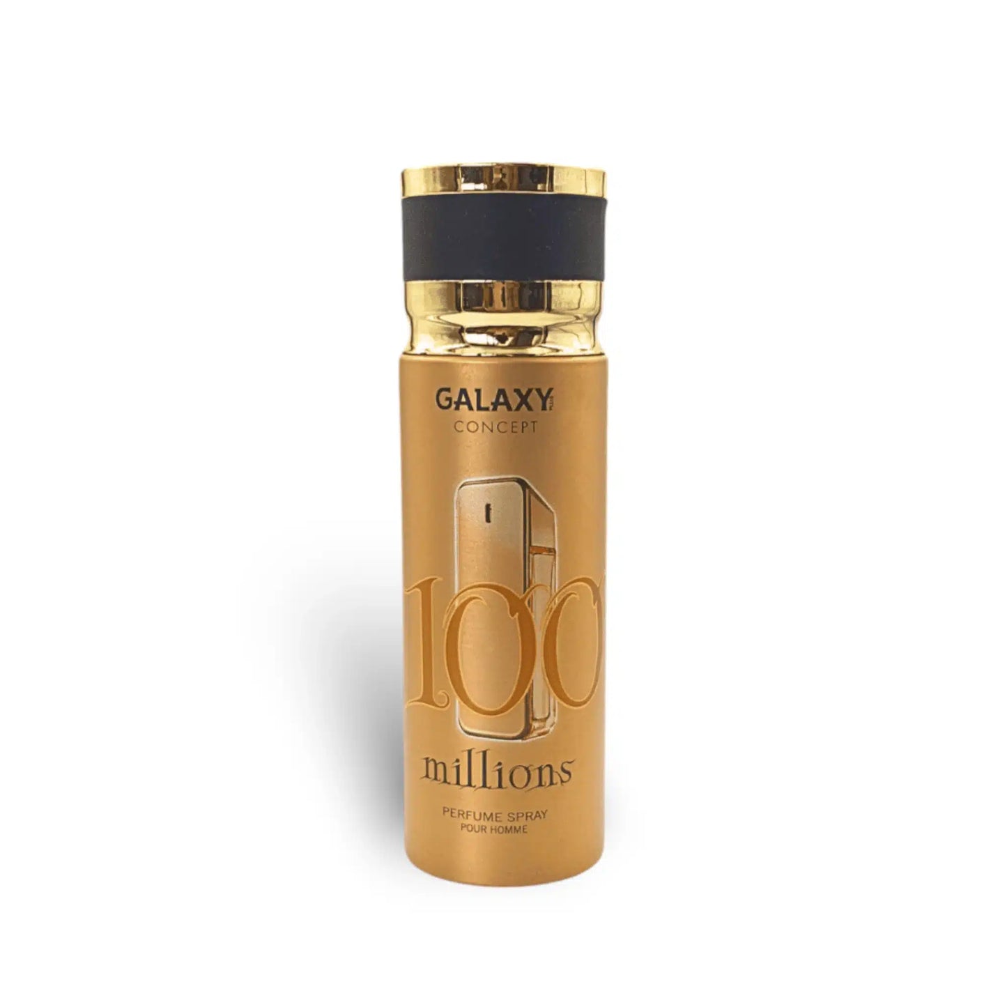 Galaxy Concept 100 Millions 200ml Body Spray by Galaxy Concept body spray can and packaging