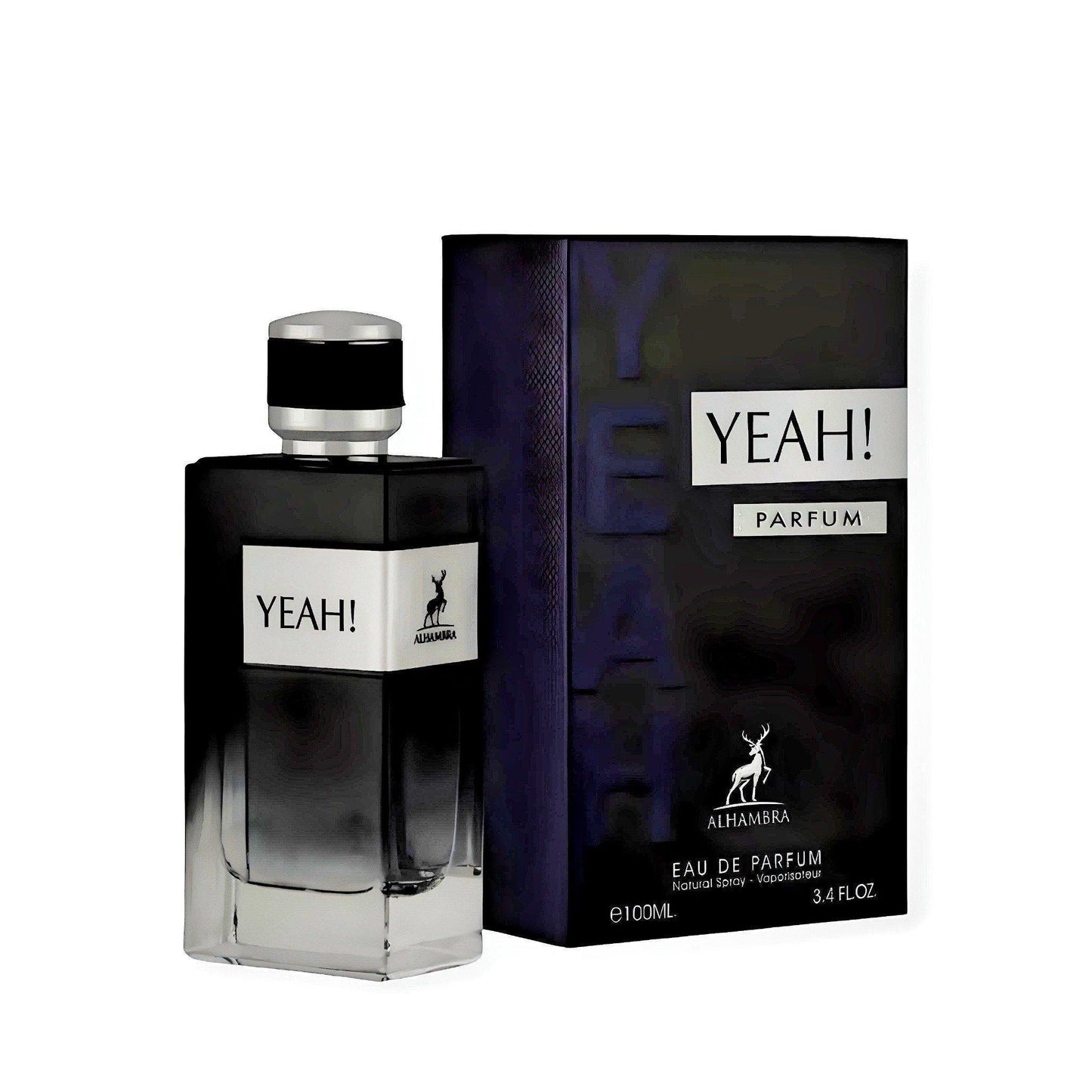 Yeah 100ml Bukhoor Incense by Maison Alhambra bottle and box