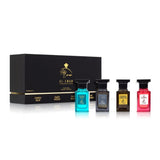 Al-Emam Black 4 Piece Gift Set by Al-Emam bottle and box