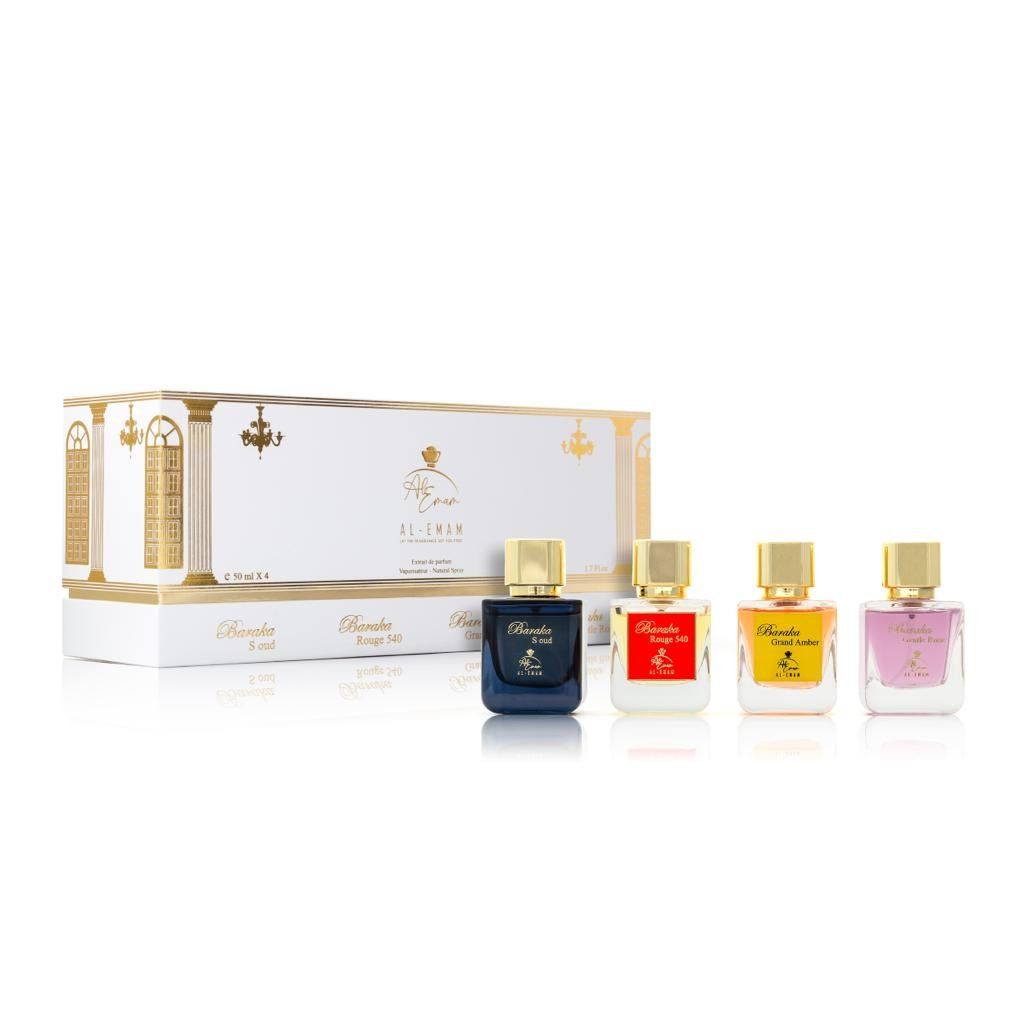 Al-Emam White 4 Piece 50ml Gift Set by Al-Emam bottle and box