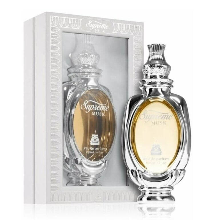 Supreme Musk 100ml Eau de Parfum by Bait Al Bakhoor bottle and box