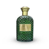 Green Sapphire 100ml Eau de Parfum by Fragrance World perfume bottle close up