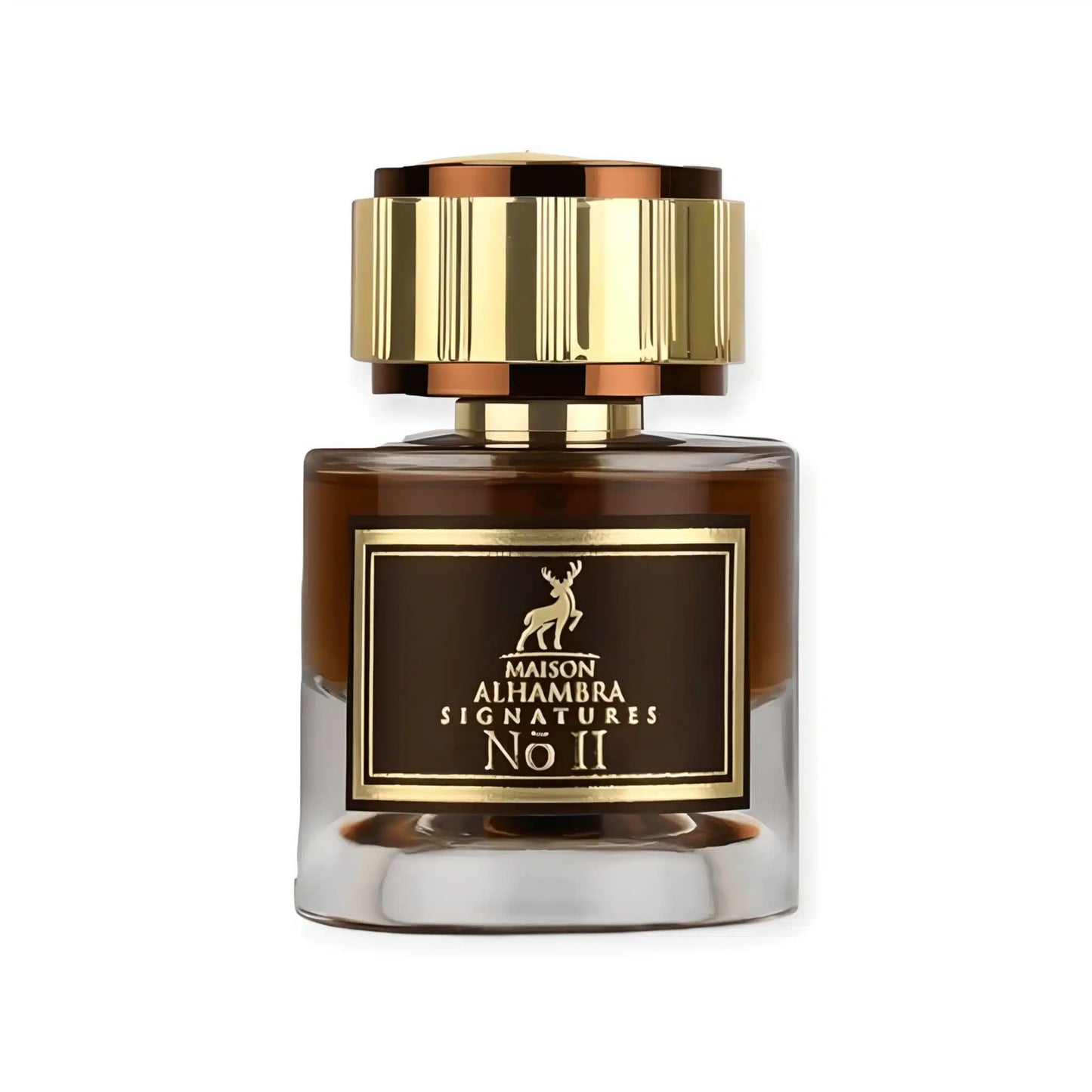 Signatures No. II 50ml Eau de Parfum by Maison Alhambra perfume bottle close up