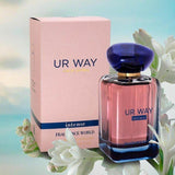 Ur Way Intense 100ml Eau de Parfum by Fragrance World perfume bottle close up