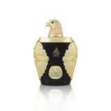 Ghala Zayed Luxury Gold 100ml Eau de Parfum by Ard Al Khaleej fragrance packaging front view