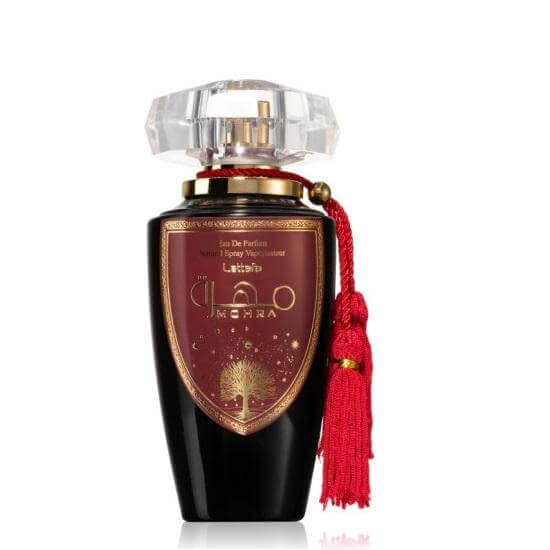 Mohra 100ml Eau de Parfum by Lattafa fragrance packaging front view
