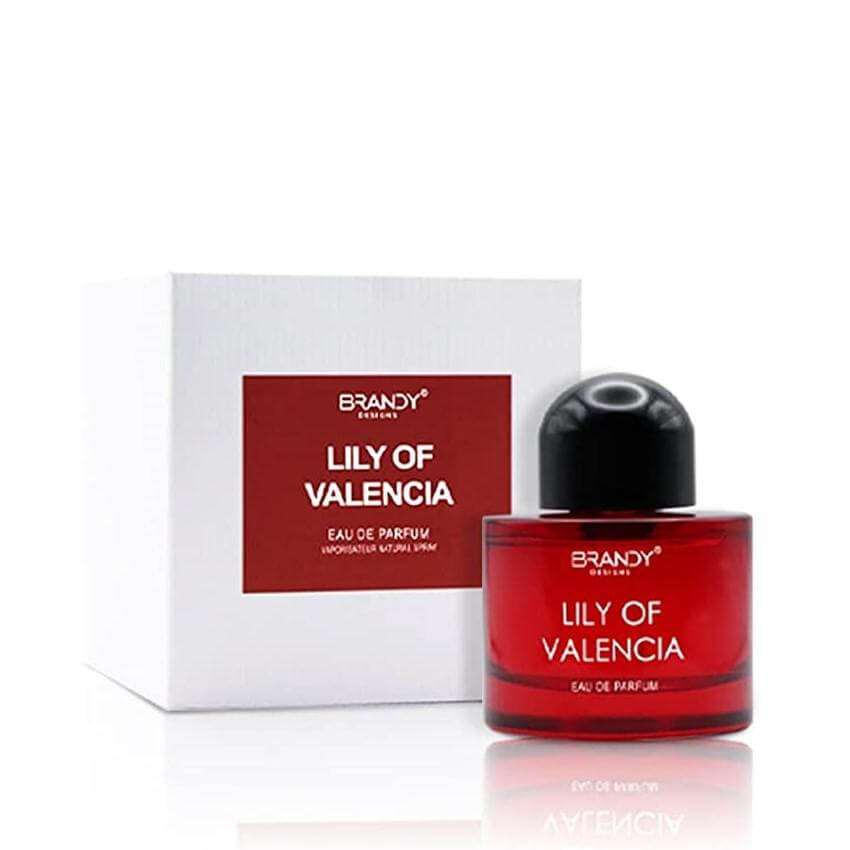 Lily of Valencia 100ml Eau de Parfum by Brandy Designs bottle and box