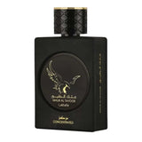 Malik Al Tayoor Concentrated 100ml Eau de Parfum by Lattafa attar packaging front view