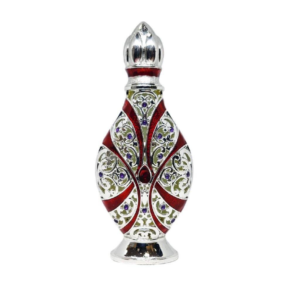 Mahasin Crystal Violet Concentrated ( ) 25ml Perfume Oil by Lattafa attar packaging front view