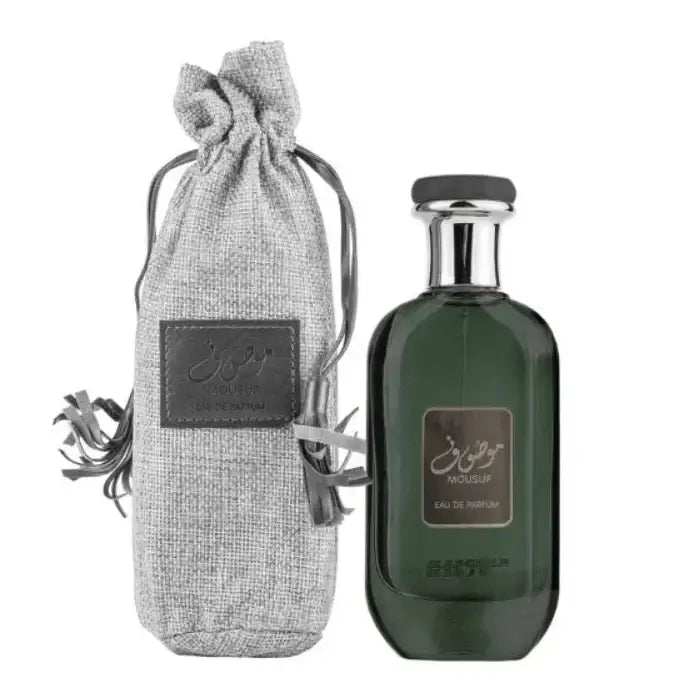 Mousuf Ramadi 100ml Eau de Parfum by Ard Al Zaafaran bottle and box