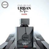 Club De Nuit Urban Elixir 105ml Eau de Parfum by Armaf perfume bottle close up