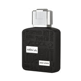 Ramz Lattafa Silver 100ml Eau de Parfum by Lattafa fragrance packaging front view
