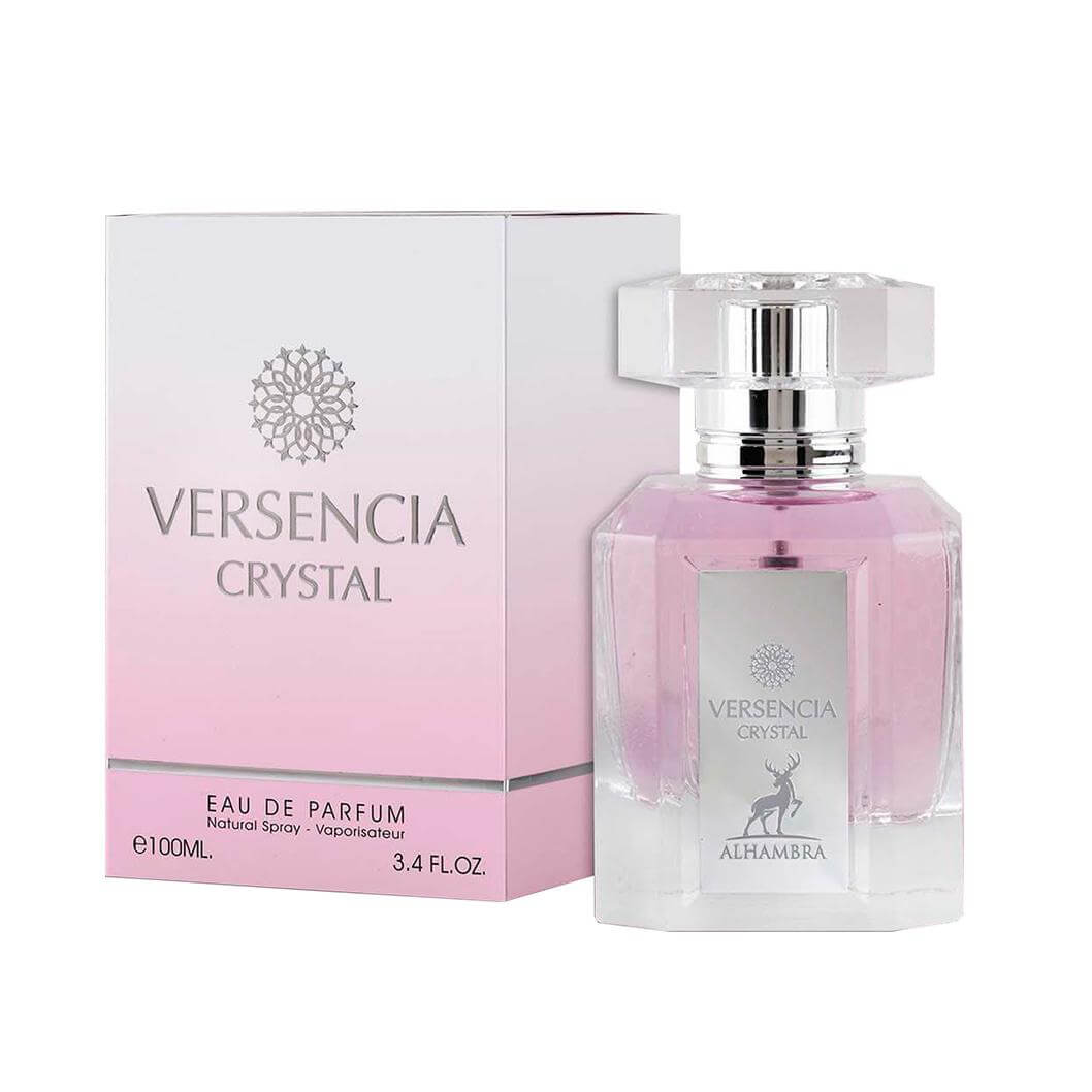 Versencia Crystal 100ml Eau de Parfum by Maison Alhambra bottle and box