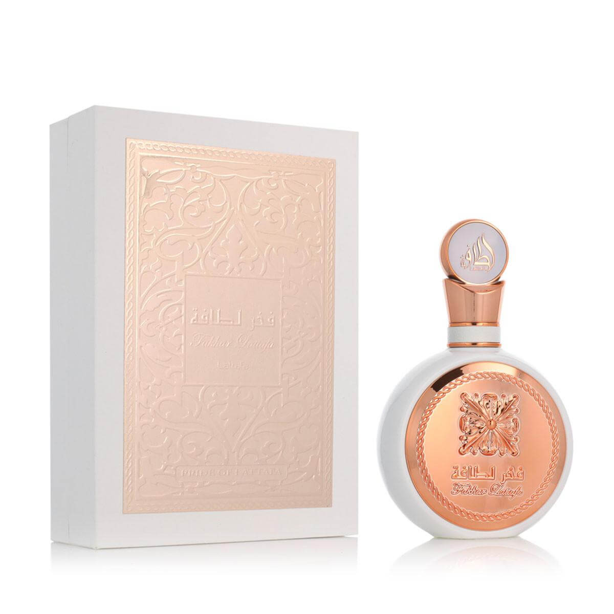 Fakhar Lattafa (Pride of Lattafa) Rose Gold 100ml Eau de Parfum by Lattafa Pride fragrance bottle