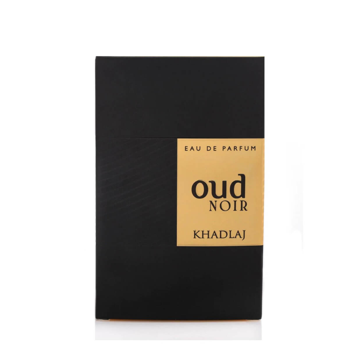 Oud Noir 100ml Eau de Parfum by Khadlaj perfume bottle close up