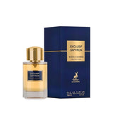 Exclusif Saffron 100ml Eau de Parfum by Maison Alhambra bottle and box