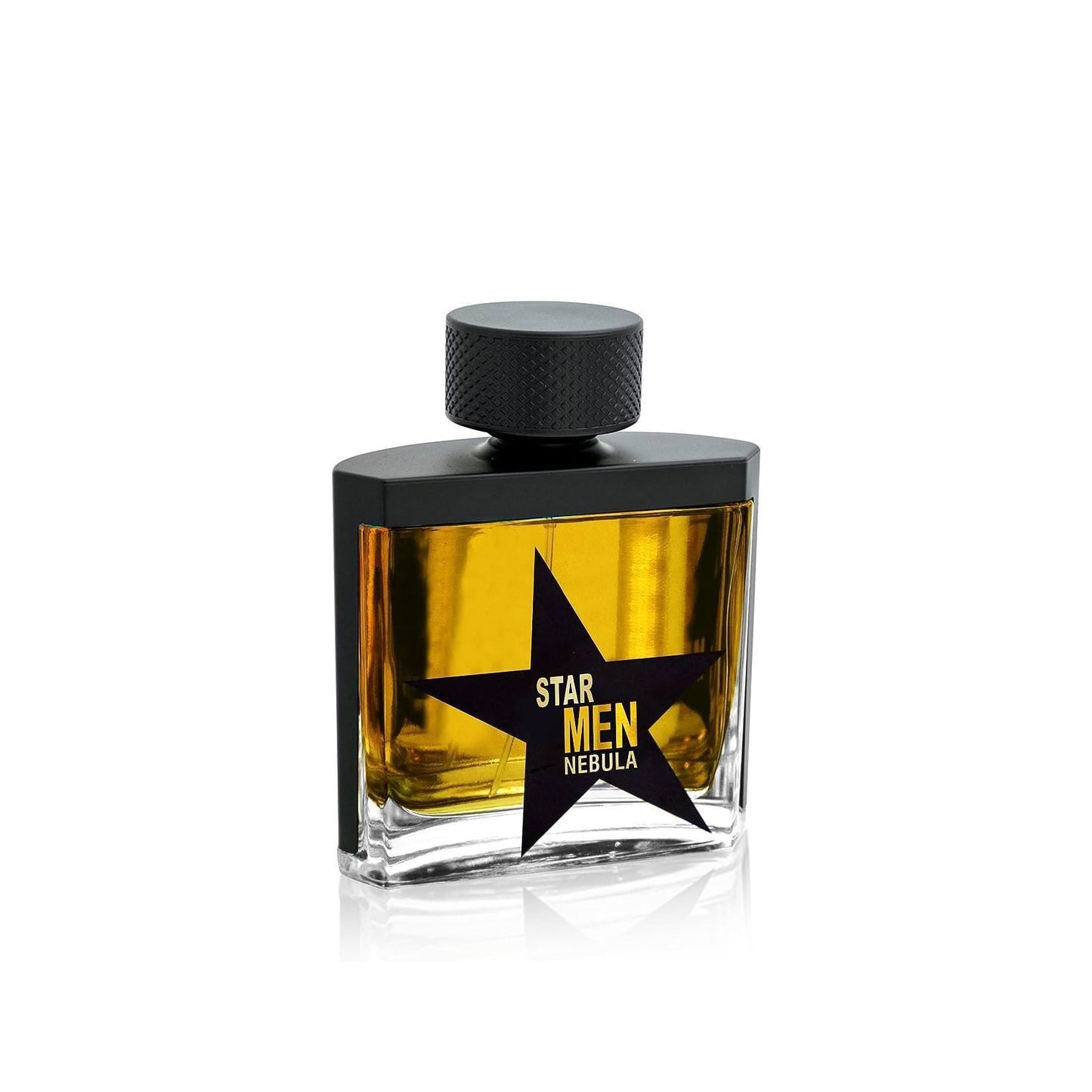 Star Men Nebula 100ml Eau de Parfum by Fragrance World perfume bottle close up