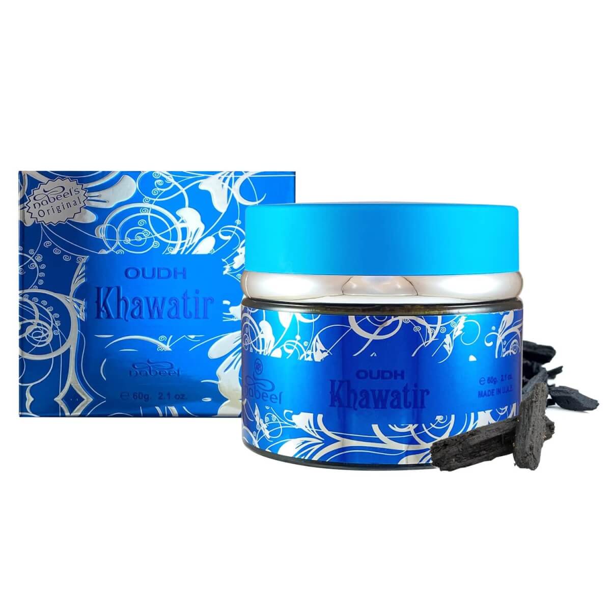 Oudh Khawatir (Arabian ) 60g Bukhoor Incense by Nabeel bukhoor incense product image