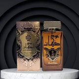 Oud Isphahan 100ml Eau de Parfum by Ard Al Zaafaran perfume bottle close up