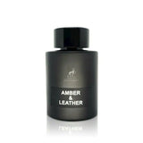 Opulence Leather (Amber & Leather) 100ml Eau de Parfum by Maison Alhambra fragrance packaging front view
