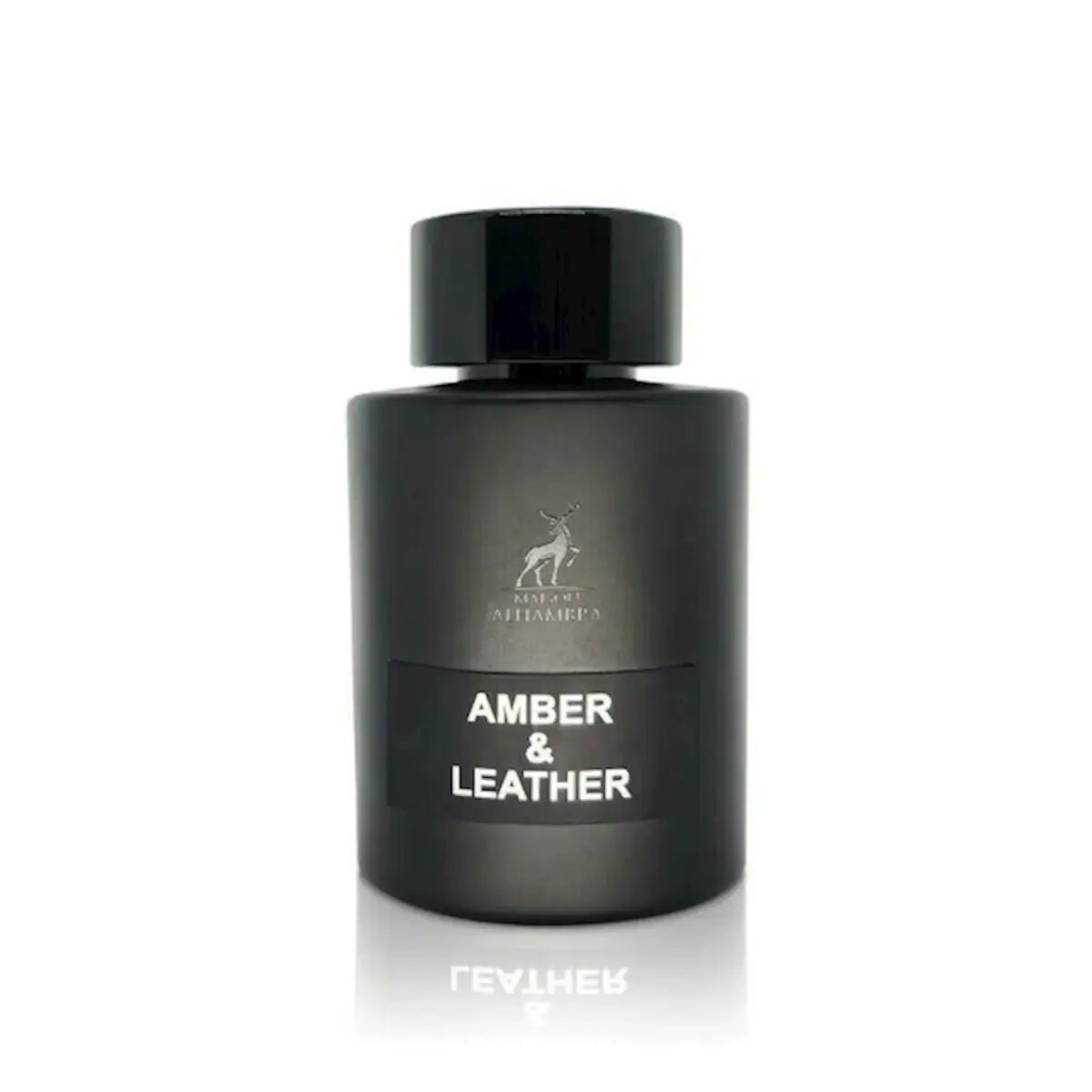 Opulence Leather (Amber & Leather) 100ml Eau de Parfum by Maison Alhambra fragrance packaging front view