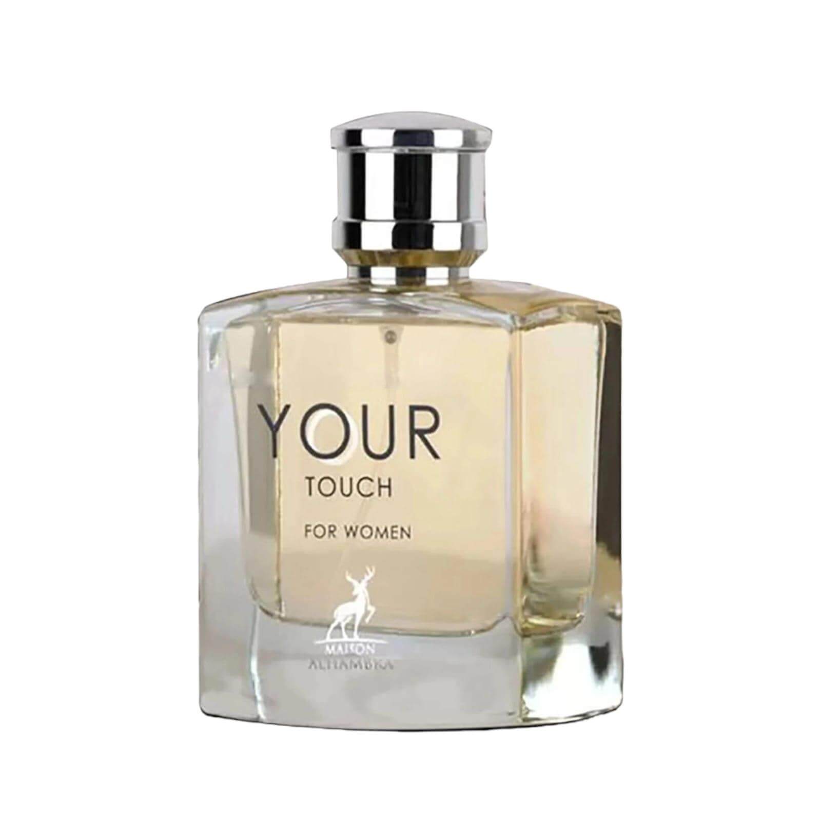 Your Touch 100ml Eau de Parfum by Maison Alhambra fragrance packaging front view