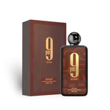 9pm Elixir 100ml Eau de Parfum by Afnan bottle and box