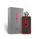 9pm Rebel 100ml Eau de Parfum by Afnan bottle and box