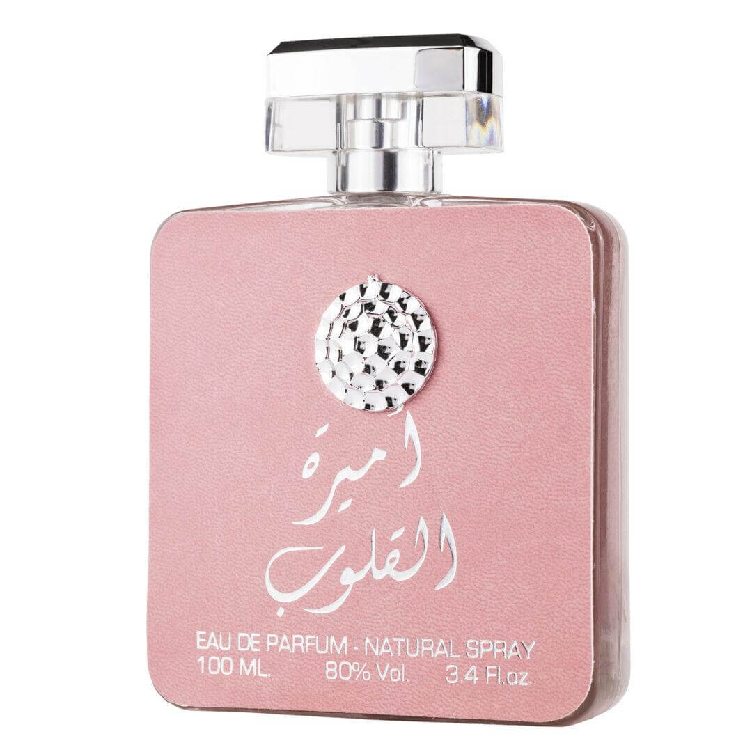 Ameerat Al Quloob 100ml Eau de Parfum by Ard Al Zaafaran perfume bottle close up
