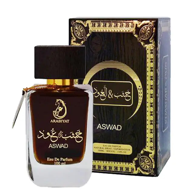 Khashab &amp; Oud Aswad 100ml Eau de Parfum by My Perfumes fragrance bottle