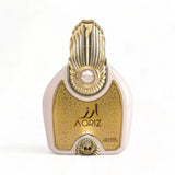 Aariz 100ml Eau de Parfum by Arabiyat Prestige fragrance packaging front view