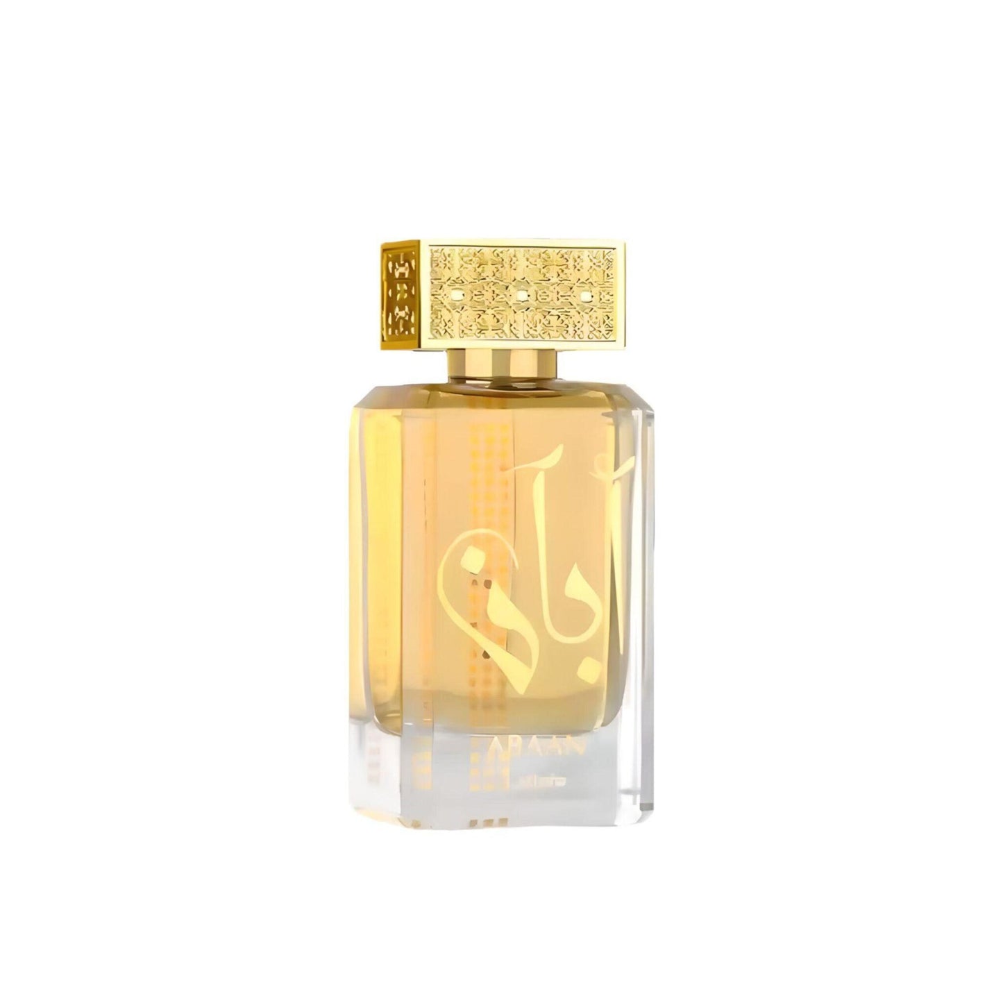 Abaan 100ml Eau de Parfum by Lattafa fragrance packaging front view