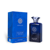 Abraaj Valour Night Iris 100ml Eau de Parfum by French Avenue bottle and box