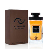 Absolute Pour Homme 100ml Eau de Parfum by Fragrance World bottle and box