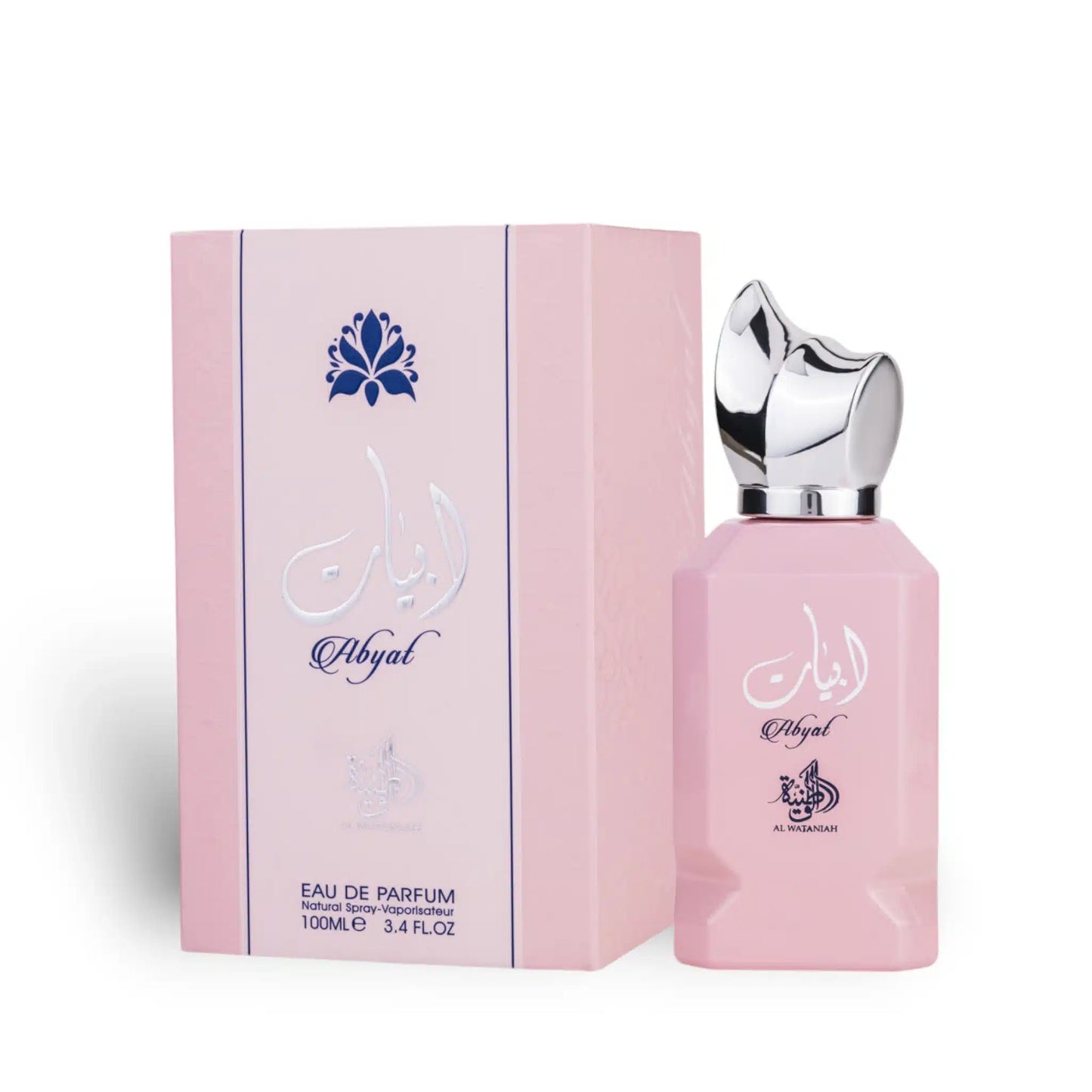 Abyat 100ml Eau de Parfum by Al Wataniah bottle and box