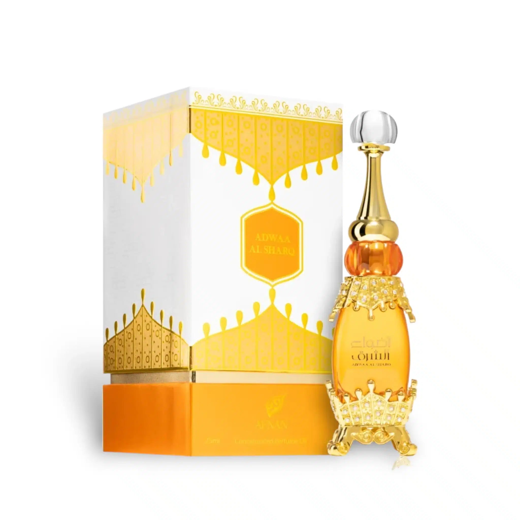 Adwaa Al Sharq Concentrated 25ml Perfume Oil by Afnan perfume oil bottle