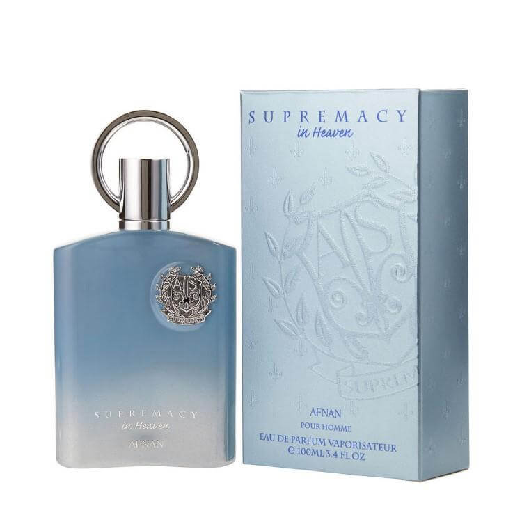 Supremacy In Heaven Pour Homme 100ml Eau de Parfum by Afnan bottle and box