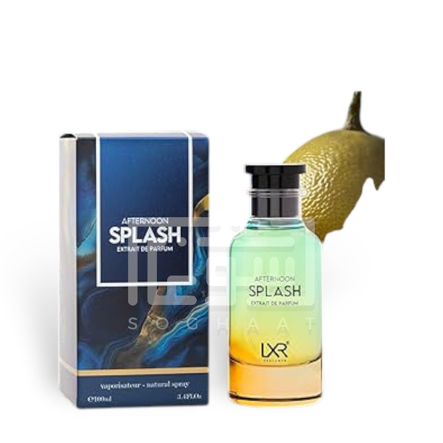Afternoon Splash 100ml Extrait de Parfum by LXR bottle and box