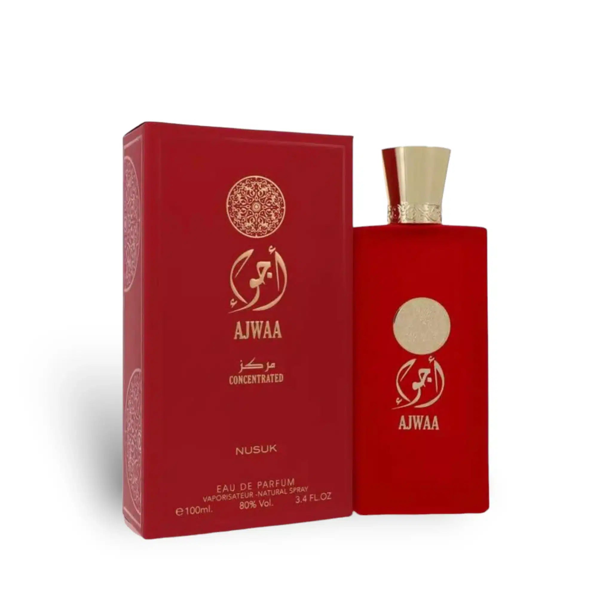 Ajwaa Concentrated 100ml Eau de Parfum by Nusuk fragrance bottle