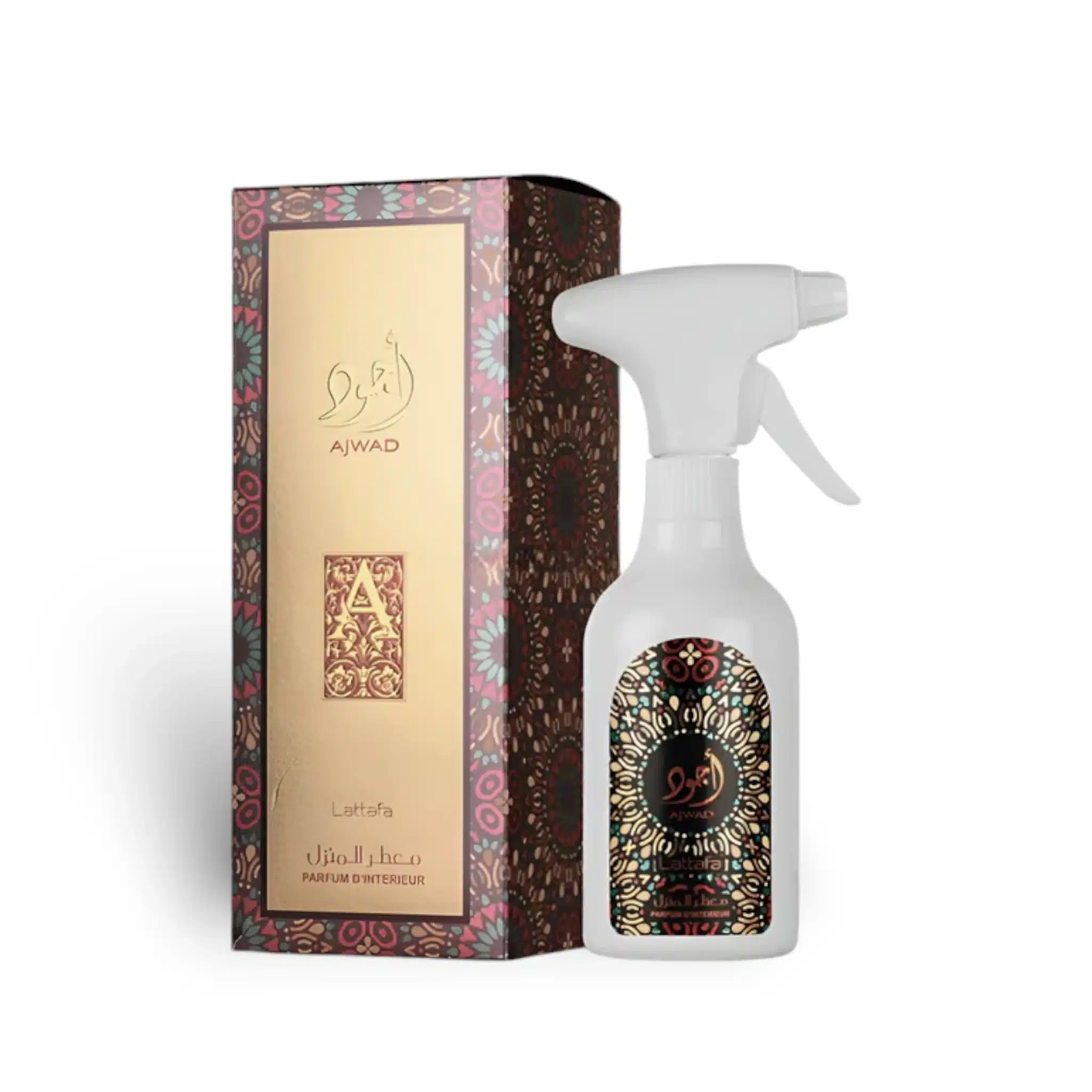 Ajwad Room Spray 450ml Air Freshener by Lattafa air freshener bottle