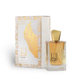 Al Athal 100ml Eau de Parfum by Lattafa bottle and box