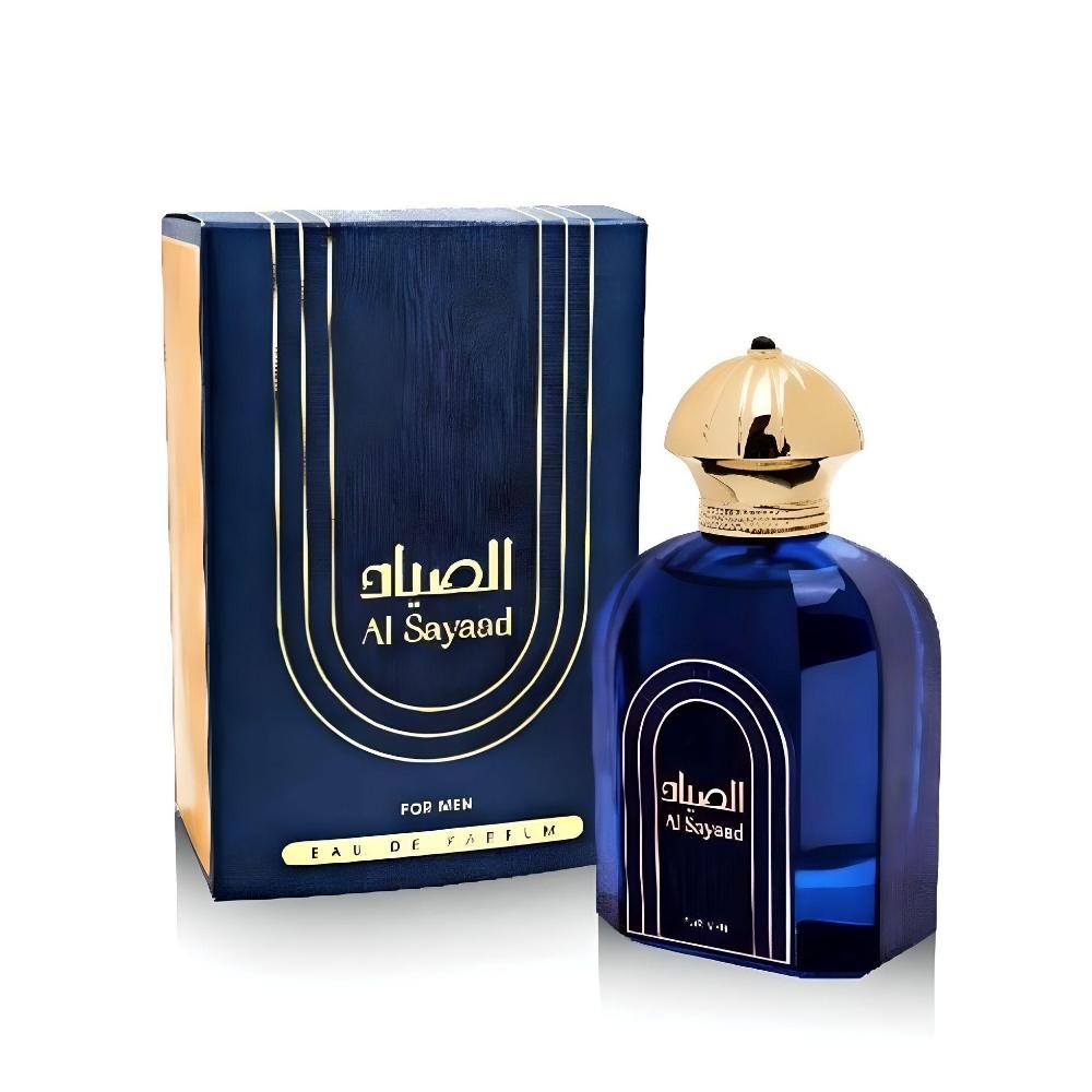 Al Sayaad 75ml Eau de Parfum by Athoor Al Alam bottle and box