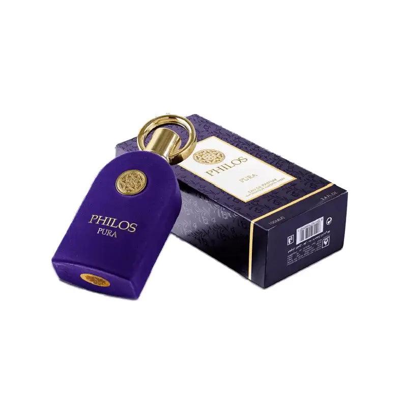 Philos Pura 100ml Eau de Parfum by Maison Alhambra perfume bottle close up