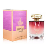 Empire D'oro 100ml Eau de Parfum by Maison Alhambra bottle and box