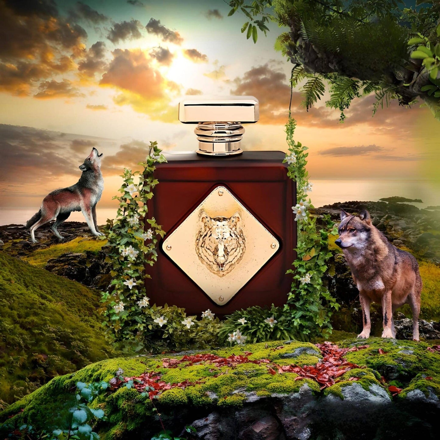 Alpha 100ml Eau de Parfum by Fragrance World fragrance packaging front view