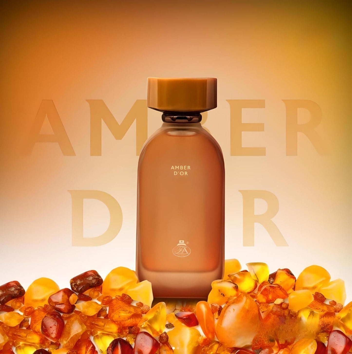 Amber D'or 100ml Eau de Parfum by French Avenue fragrance packaging front view
