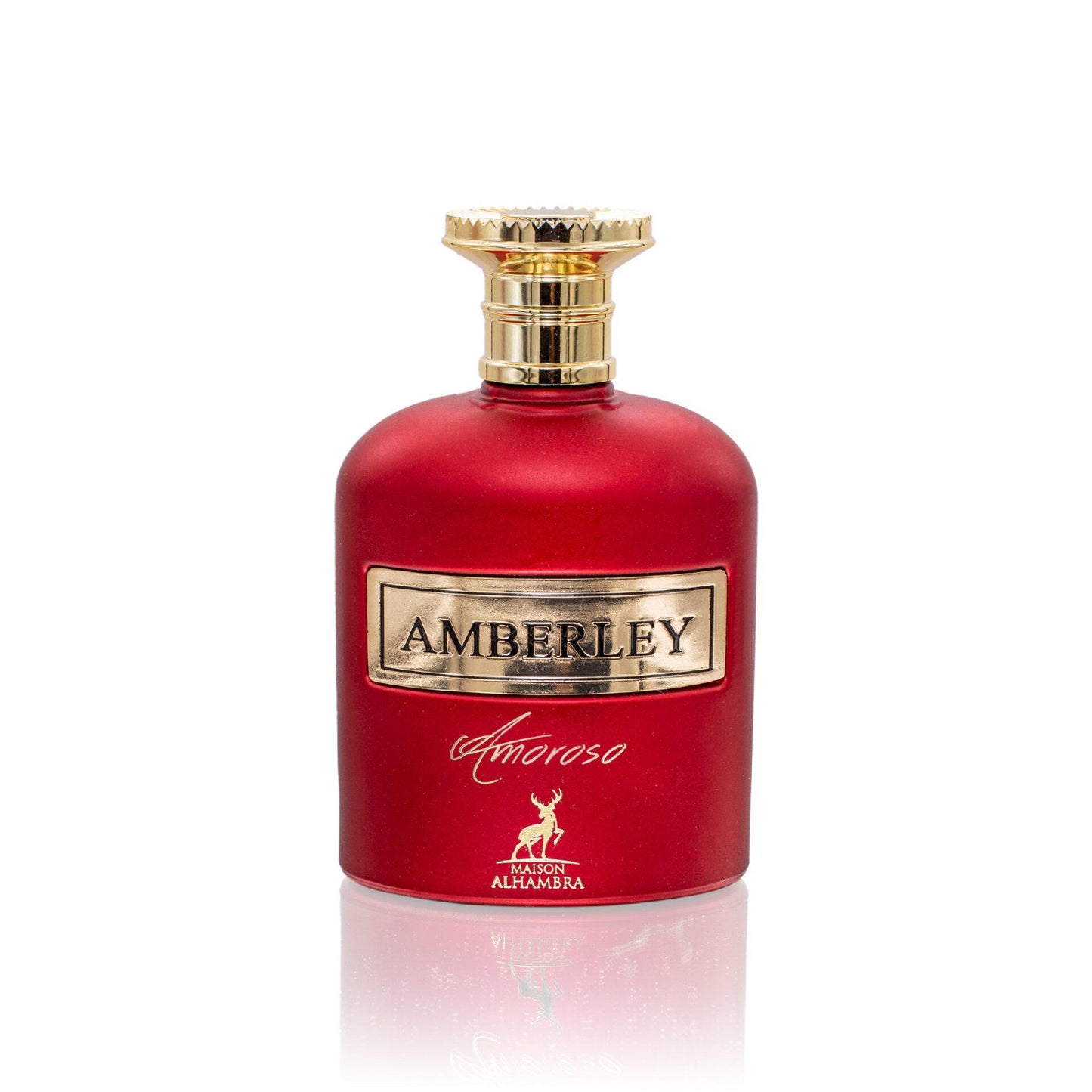 Amberley Amoroso 100ml Eau de Parfum by Maison Alhambra perfume bottle close up