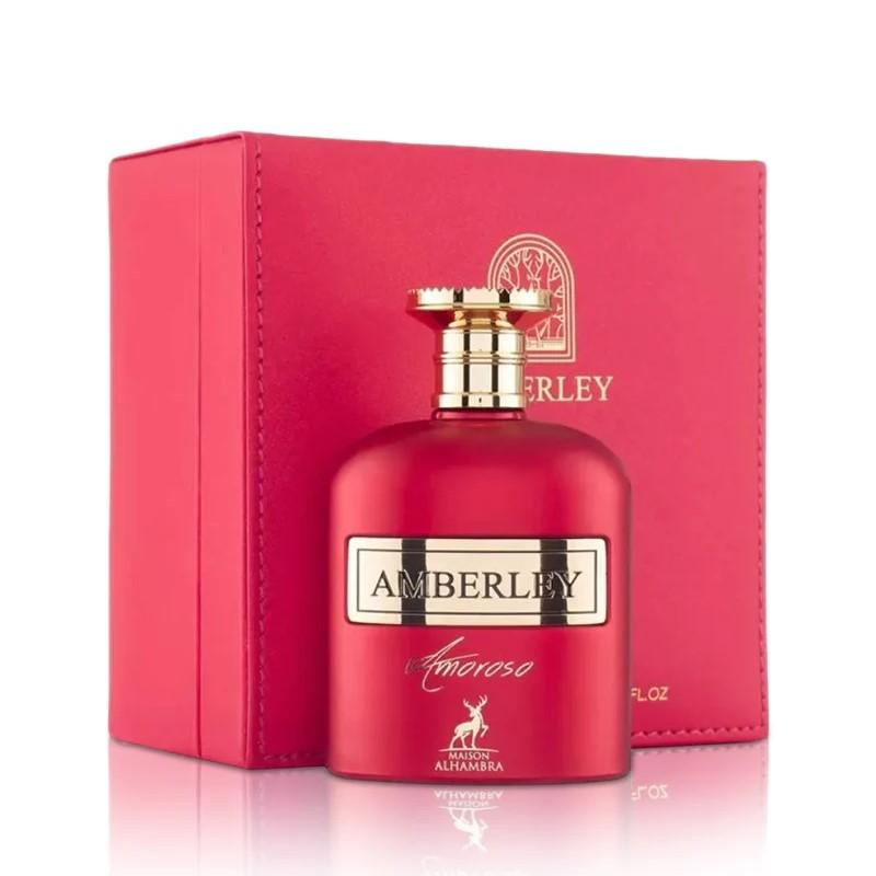 Amberley Amoroso 100ml Eau de Parfum by Maison Alhambra bottle and box