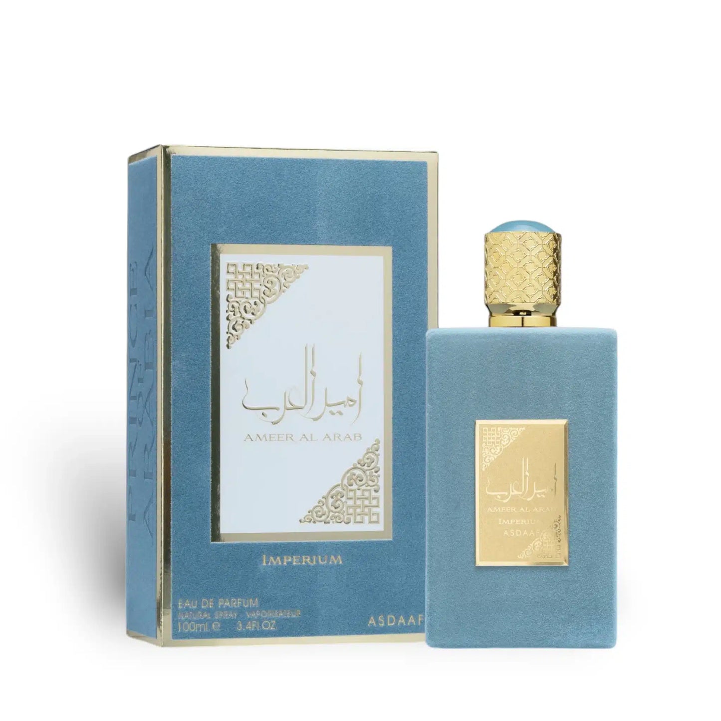 Ameer Al Arab Imperium 100ml Eau de Parfum by Asdaaf bottle and box